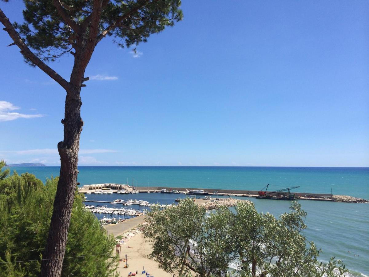 Villa Martina Mare Casal Velino Exteriör bild
