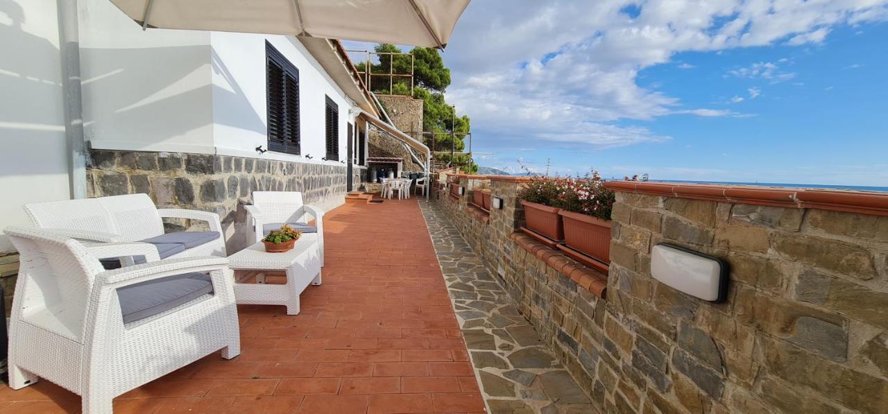 Villa Martina Mare Casal Velino Exteriör bild